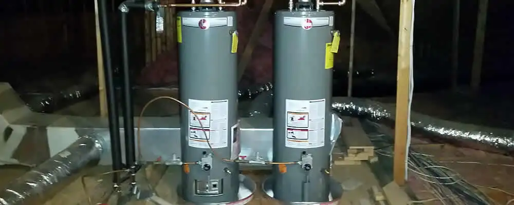 Tankless water heater installation for home hot water in Scottsdale, AZ